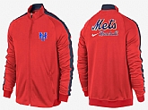 MLB New York Mets Team Logo 2015 Men Baseball Jacket (12),baseball caps,new era cap wholesale,wholesale hats