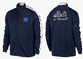MLB New York Mets Team Logo 2015 Men Baseball Jacket (13),baseball caps,new era cap wholesale,wholesale hats