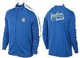 MLB New York Yankees Team Logo 2015 Men Baseball Jacket (16),baseball caps,new era cap wholesale,wholesale hats