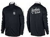 MLB New York Yankees Team Logo 2015 Men Baseball Jacket (6),baseball caps,new era cap wholesale,wholesale hats