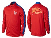 MLB Oakland Athletics Team Logo 2015 Men Baseball Jacket (7),baseball caps,new era cap wholesale,wholesale hats