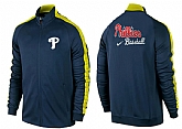 MLB Philadelphia Phillies Team Logo 2015 Men Baseball Jacket (1),baseball caps,new era cap wholesale,wholesale hats