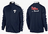 MLB Philadelphia Phillies Team Logo 2015 Men Baseball Jacket (13),baseball caps,new era cap wholesale,wholesale hats