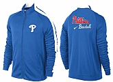 MLB Philadelphia Phillies Team Logo 2015 Men Baseball Jacket (16),baseball caps,new era cap wholesale,wholesale hats
