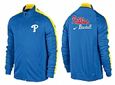 MLB Philadelphia Phillies Team Logo 2015 Men Baseball Jacket (17),baseball caps,new era cap wholesale,wholesale hats