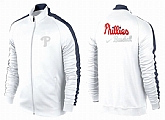 MLB Philadelphia Phillies Team Logo 2015 Men Baseball Jacket (2),baseball caps,new era cap wholesale,wholesale hats