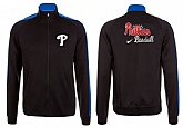 MLB Philadelphia Phillies Team Logo 2015 Men Baseball Jacket (5),baseball caps,new era cap wholesale,wholesale hats