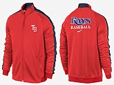 MLB Tampa Bay Rays Team Logo 2015 Men Baseball Jacket (12),baseball caps,new era cap wholesale,wholesale hats