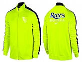 MLB Tampa Bay Rays Team Logo 2015 Men Baseball Jacket (14),baseball caps,new era cap wholesale,wholesale hats
