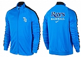 MLB Tampa Bay Rays Team Logo 2015 Men Baseball Jacket (8),baseball caps,new era cap wholesale,wholesale hats