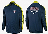 MLB Texas Rangers Team Logo 2015 Men Baseball Jacket (15),baseball caps,new era cap wholesale,wholesale hats