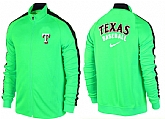 MLB Texas Rangers Team Logo 2015 Men Baseball Jacket (18)