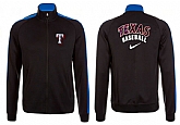 MLB Texas Rangers Team Logo 2015 Men Baseball Jacket (5),baseball caps,new era cap wholesale,wholesale hats