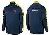 NFL Arizona Cardinals Team Logo 2015 Men Football Jacket (20),baseball caps,new era cap wholesale,wholesale hats