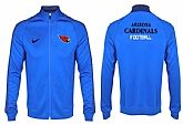 NFL Arizona Cardinals Team Logo 2015 Men Football Jacket (28),baseball caps,new era cap wholesale,wholesale hats