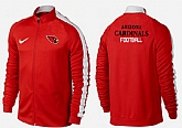 NFL Arizona Cardinals Team Logo 2015 Men Football Jacket (30),baseball caps,new era cap wholesale,wholesale hats