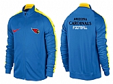 NFL Arizona Cardinals Team Logo 2015 Men Football Jacket (36),baseball caps,new era cap wholesale,wholesale hats
