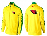 NFL Arizona Cardinals Team Logo 2015 Men Football Jacket (4),baseball caps,new era cap wholesale,wholesale hats