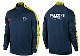 NFL Atlanta Falcons Team Logo 2015 Men Football Jacket (20),baseball caps,new era cap wholesale,wholesale hats