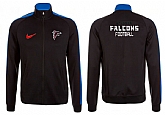 NFL Atlanta Falcons Team Logo 2015 Men Football Jacket (24),baseball caps,new era cap wholesale,wholesale hats