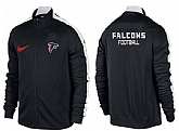 NFL Atlanta Falcons Team Logo 2015 Men Football Jacket (25),baseball caps,new era cap wholesale,wholesale hats