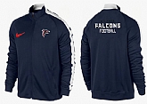 NFL Atlanta Falcons Team Logo 2015 Men Football Jacket (32),baseball caps,new era cap wholesale,wholesale hats