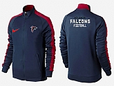 NFL Atlanta Falcons Team Logo 2015 Men Football Jacket (38)