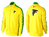 NFL Atlanta Falcons Team Logo 2015 Men Football Jacket (4),baseball caps,new era cap wholesale,wholesale hats