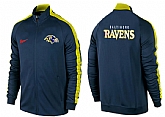 NFL Baltimore Ravens Team Logo 2015 Men Football Jacket (1),baseball caps,new era cap wholesale,wholesale hats