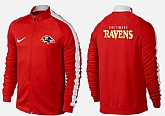 NFL Baltimore Ravens Team Logo 2015 Men Football Jacket (11),baseball caps,new era cap wholesale,wholesale hats