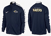 NFL Baltimore Ravens Team Logo 2015 Men Football Jacket (13),baseball caps,new era cap wholesale,wholesale hats