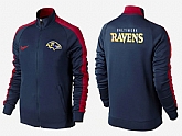NFL Baltimore Ravens Team Logo 2015 Men Football Jacket (19),baseball caps,new era cap wholesale,wholesale hats
