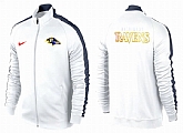 NFL Baltimore Ravens Team Logo 2015 Men Football Jacket (2),baseball caps,new era cap wholesale,wholesale hats