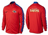 NFL Baltimore Ravens Team Logo 2015 Men Football Jacket (7),baseball caps,new era cap wholesale,wholesale hats