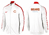 NFL Chicago Bears Team Logo 2015 Men Football Jacket (10),baseball caps,new era cap wholesale,wholesale hats