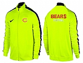 NFL Chicago Bears Team Logo 2015 Men Football Jacket (14),baseball caps,new era cap wholesale,wholesale hats