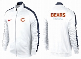 NFL Chicago Bears Team Logo 2015 Men Football Jacket (2),baseball caps,new era cap wholesale,wholesale hats