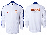 NFL Chicago Bears Team Logo 2015 Men Football Jacket (3),baseball caps,new era cap wholesale,wholesale hats