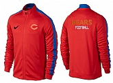 NFL Chicago Bears Team Logo 2015 Men Football Jacket (7),baseball caps,new era cap wholesale,wholesale hats