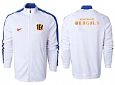 NFL Cincinnati Bengals Team Logo 2015 Men Football Jacket (3),baseball caps,new era cap wholesale,wholesale hats