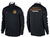 NFL Cincinnati Bengals Team Logo 2015 Men Football Jacket (6),baseball caps,new era cap wholesale,wholesale hats