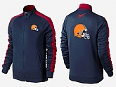 NFL Cleveland Browns Team Logo 2015 Men Football Jacket (19),baseball caps,new era cap wholesale,wholesale hats