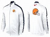 NFL Cleveland Browns Team Logo 2015 Men Football Jacket (2),baseball caps,new era cap wholesale,wholesale hats