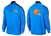 NFL Cleveland Browns Team Logo 2015 Men Football Jacket (8),baseball caps,new era cap wholesale,wholesale hats