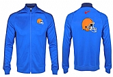 NFL Cleveland Browns Team Logo 2015 Men Football Jacket (9),baseball caps,new era cap wholesale,wholesale hats