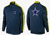 NFL Dallas Cowboys Team Logo 2015 Men Football Jacket (15),baseball caps,new era cap wholesale,wholesale hats