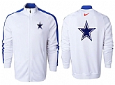 NFL Dallas Cowboys Team Logo 2015 Men Football Jacket (3),baseball caps,new era cap wholesale,wholesale hats