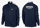 NFL Dallas Cowboys Team Logo 2015 Men Football Jacket (32),baseball caps,new era cap wholesale,wholesale hats
