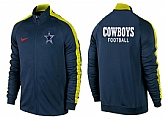 NFL Dallas Cowboys Team Logo 2015 Men Football Jacket (39),baseball caps,new era cap wholesale,wholesale hats
