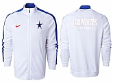 NFL Dallas Cowboys Team Logo 2015 Men Football Jacket (41),baseball caps,new era cap wholesale,wholesale hats